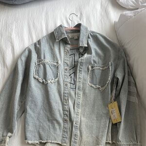 Vintage Havana Light Blue Jean Jacket